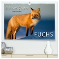 Fuchs - schlauer Räuber (hochwertiger Premium Wandkalender 2024 DIN A2 quer), Kunstdruck in Hochglanz - Peter Roder