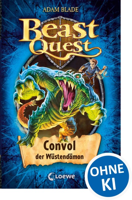 Beast Quest 37. Convol, der Wüstendämon - Adam Blade