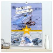 Cover-Bild zum Titel 'Moorfrosch Geheimnisse - Farben, Flirts & Froschkonzerte - Tanja Riedel (hochwertiger Premium Wandkalender 2026 DIN A2 hoch), Kunstdruck in Hochglanz' von 'Tanja Riedel'