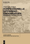 Cover-Bild zum Titel 'Konfessionelle Differenzerfahrungen' von 'Christoph Nebgen'