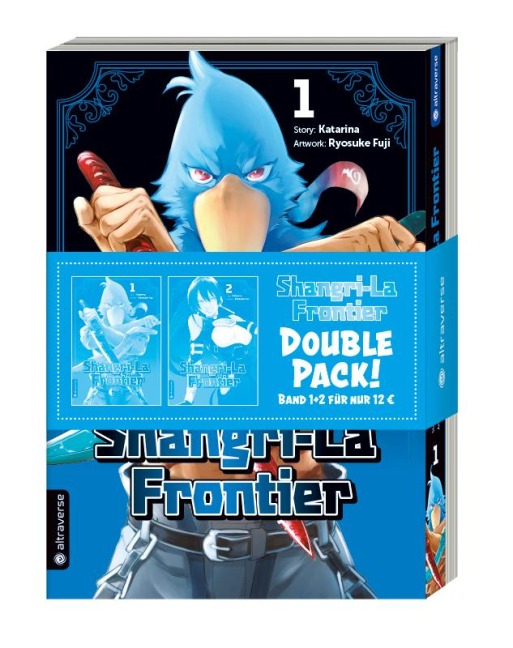 Shangri-La Frontier Double Pack 01 & 02 - Katarina, Ryosuke Fuji