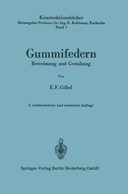 Gummifedern - Ernst F. Göbel
