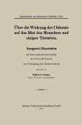 Cover-Bild zum Titel 'Über die Wirkung der Chlorate auf das Blut des Menschen und einiger Tierarten' von 'Egbert Caesar'