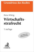 Cover-Bild zum Titel 'Wirtschaftsstrafrecht' von 'Petra Wittig'