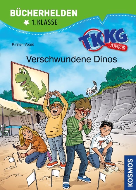 TKKG Junior, Bücherhelden 1. Klasse, Verschwundene Dinos - Kirsten Vogel