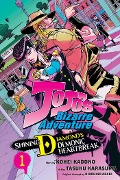 Cover-Bild zum Titel 'Jojo's Bizarre Adventure: Shining Diamond's Demonic Heartbreak, Vol. 1' von 'Kohei Kadono'