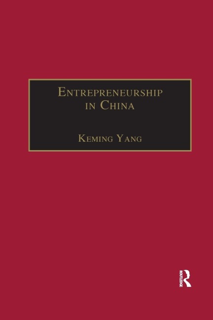 Entrepreneurship in China - Keming Yang