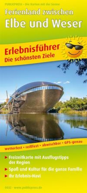 Ferienland zwischen Elbe und Weser 1:160 000 - 