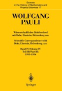Cover-Bild zum Titel 'Wissenschaftlicher Briefwechsel mit Bohr, Einstein, Heisenberg u.a. Band IV, Teil III: 1955-1956. Scientific Correspondence with Bohr, Einstein, Heisenberg, a.o. Volume IV, Part III: 1955-1956' von 'Wolfgang Pauli'