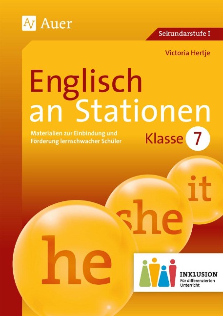 Englisch an Stationen 7 Inklusion - Victoria Hertje