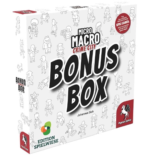 MicroMacro: Crime City - Bonus Box (Edition Spielwiese) (English Edition) - 