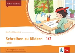 Cover-Bild zum Titel 'Mein Anoki-Übungsheft. Schreiben zu Bildern 1/2. Heft B. Übungsheft Klasse 1/2' von ''
