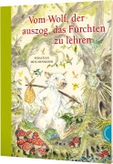 Cover-Bild zum Titel 'Vom Wolf, der auszog, das Fürchten zu lehren' von 'Sebastian Meschenmoser'