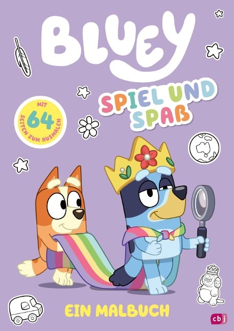 BLUEY - Spiel und Spaß  - Ein Malbuch - 