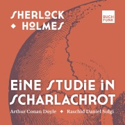 Cover-Bild zum Titel 'Eine Studie in Scharlachrot' von 'Arthur Conan Doyle'