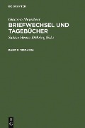 Briefwechsel und Tagebücher Bd. 8 (1860-1864) - Giacomo Meyerbeer