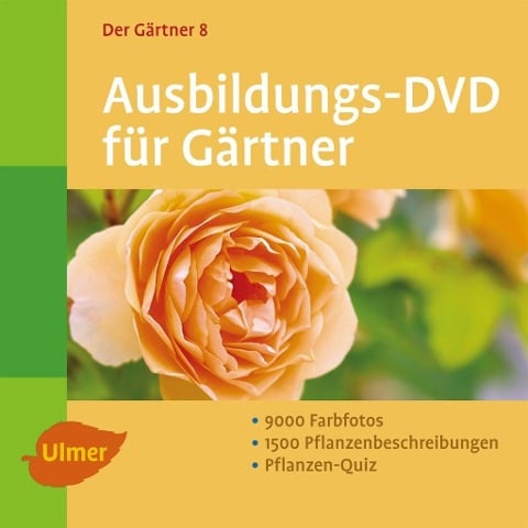 Der Gärtner 8. Die Ausbildungs-DVD für Windows XP/Vista/7 - Peter Dietze, Herbert Beer, Burkhard Bohne, Susanne Dietze