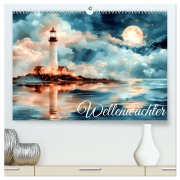 Wellenwächter (hochwertiger Premium Wandkalender 2026 DIN A2 quer), Kunstdruck in Hochglanz - Ally Bee