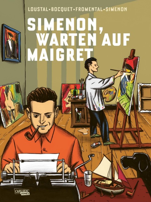 Simenon, Warten auf Maigret - Jean-Luc Fromental, John Simenon, José-Louis Bocquet