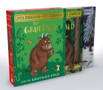 Cover-Bild zum Titel 'The Gruffalo and the Gruffalo's Child Board Book Gift Slipcase' von 'Julia Donaldson'