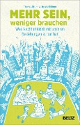 Cover-Bild zum Titel 'Mehr sein, weniger brauchen' von 'Thomas Bruhn, Jessica Böhme'
