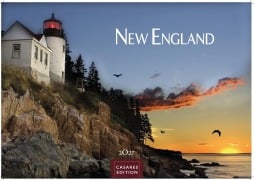 Cover-Bild zum Titel 'New England Kalender 2027 - Wandkalender | Fotokalender Nordamerika 35x50cm | mit 12 großformatigen Bildern dieser Region in Spitzenqualität.' von ''