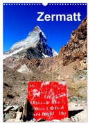 Cover-Bild zum Titel 'Zermatt (Wandkalender 2026 DIN A3 hoch), CALVENDO Monatskalender' von 'Katja Baumgartner'