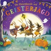 Cover-Bild zum Titel 'Die Hasenbande auf Geisterjagd' von 'Martha Mumford'