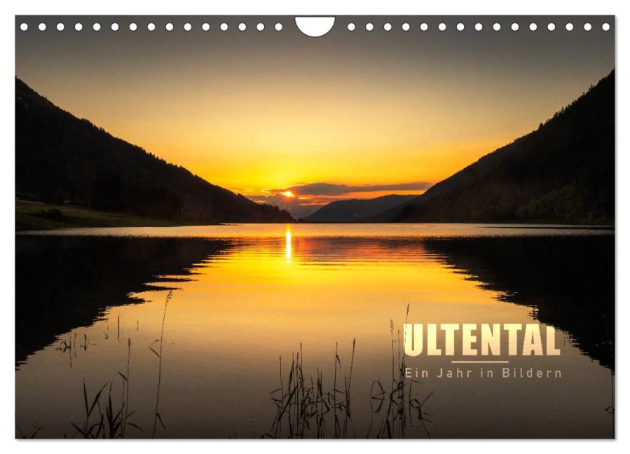 Ultental - Ein Jahr in Bildern (Wandkalender 2026 DIN A4 quer), CALVENDO Monatskalender - Gert Pöder