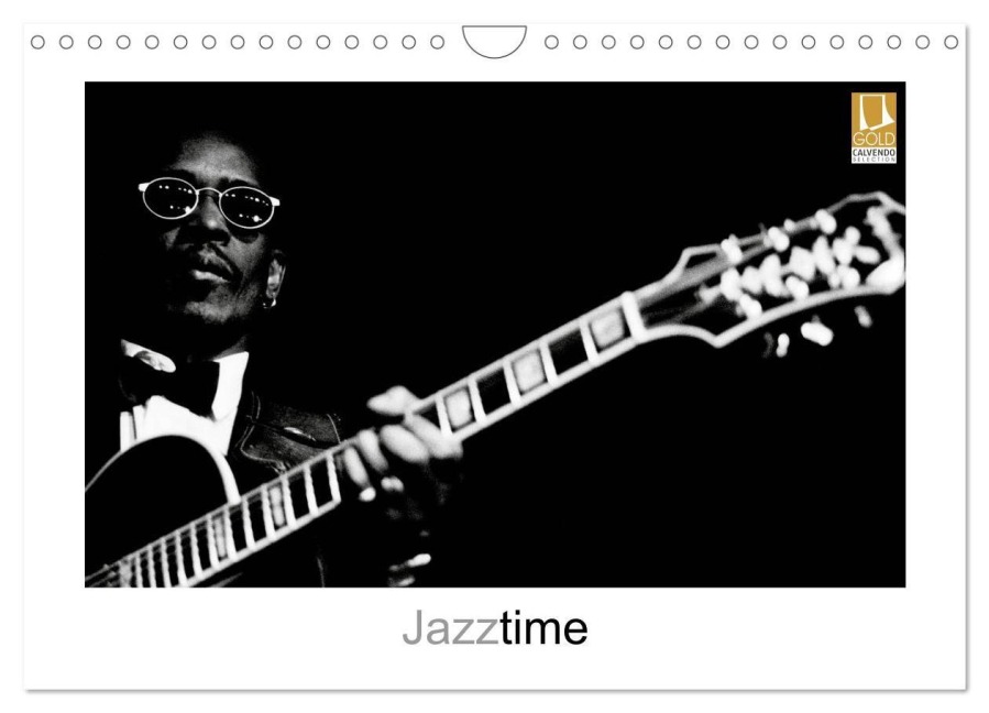Jazztime (Wandkalender 2026 DIN A4 quer), CALVENDO Monatskalender - Jan Scheffner