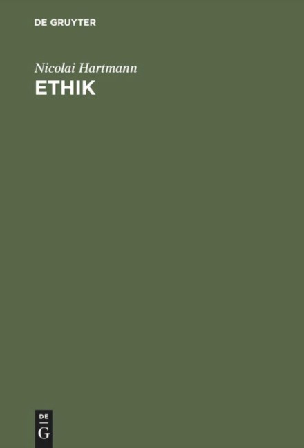 Ethik - Nicolai Hartmann