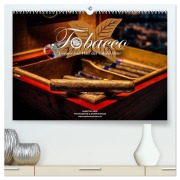 Cover-Bild zum Titel 'Tobacco - Genuss und Flair der Tabakkultur (hochwertiger Premium Wandkalender 2026 DIN A2 quer), Kunstdruck in Hochglanz' von 'Hubertus Kahl'