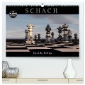 SCHACH - Spiel der Könige (hochwertiger Premium Wandkalender 2025 DIN A2 quer), Kunstdruck in Hochglanz - Renate Bleicher