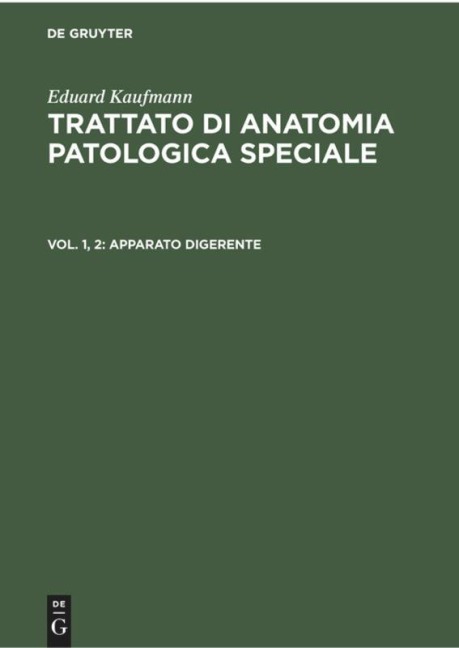 Apparato Digerente - Eduard Kaufmann