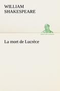 La mort de Lucrèce - William Shakespeare