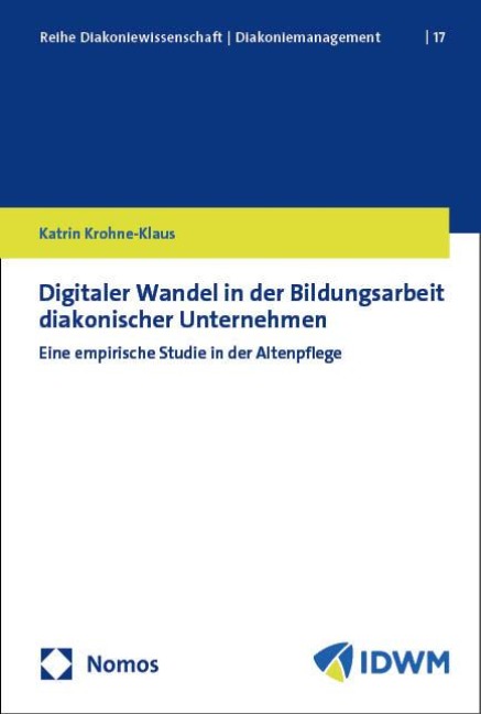 Digitaler Wandel in der Bildungsarbeit diakonischer Unternehmen - Katrin Krohne-Klaus