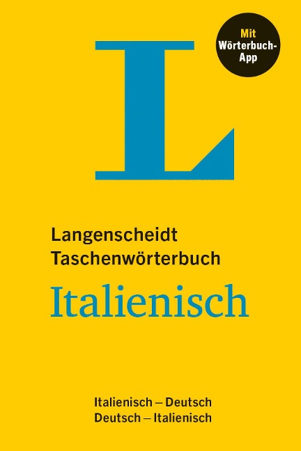 Langenscheidt Taschenwörterbuch Italienisch - 