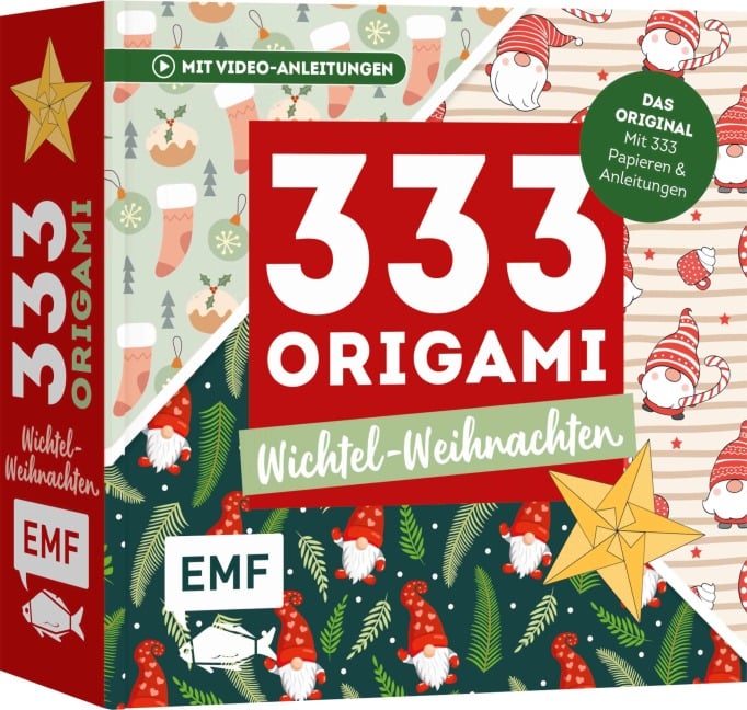 333 Origami - Wichtel-Weihnachten - 