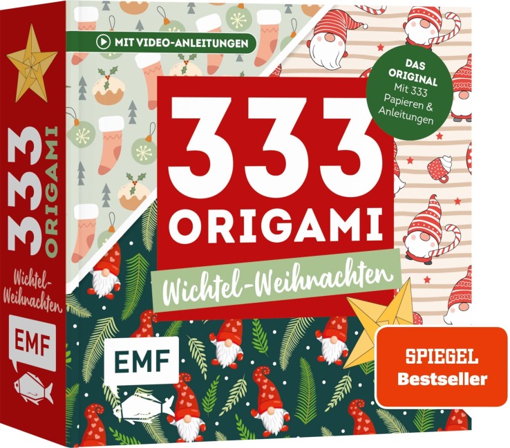 333 Origami  - Wichtel-Weihnachten - 