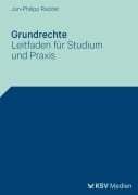 Cover-Bild zum Titel 'Grundrechte' von 'Jan P Redder'