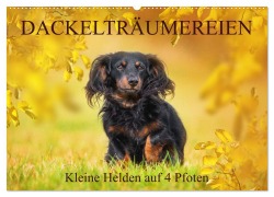 Cover-Bild zum Titel 'Dackelträumereien - Kleine Helden auf 4 Pfoten (Wandkalender 2026 DIN A2 quer), CALVENDO Monatskalender' von 'Sigrid Starick'