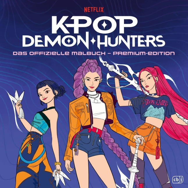 KPop Demon Hunters - Das offizielle Malbuch - Premium-Edition - 