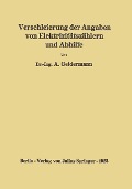 Cover-Bild zum Titel 'Verschleierung der Angaben von Elektrizitätszählern und Abhilfe' von 'Arthur Geldermann'