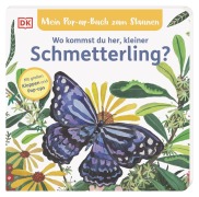 Cover-Bild zum Titel 'Mein Pop-up-Buch zum Staunen. Wo kommst du her, kleiner Schmetterling?' von 'Sandra Grimm'