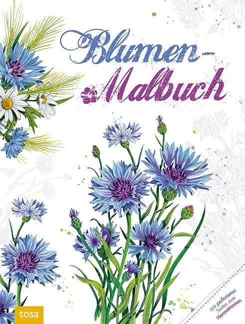 Blumen-Malbuch - 
