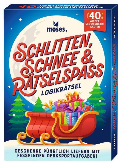 Schlitten, Schnee & Rätselspaß - 