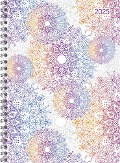 Ladytimer Ringbuch Hummingbird 2025 - Taschen-Kalender A5 (15x21 cm) - Schüler-Kalender - Weekly - Ringbindung - 128 Seiten - Alpha Edition - 