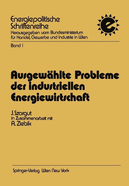 Ausgewählte Probleme der industriellen Energiewirtschaft - Jan Szargut