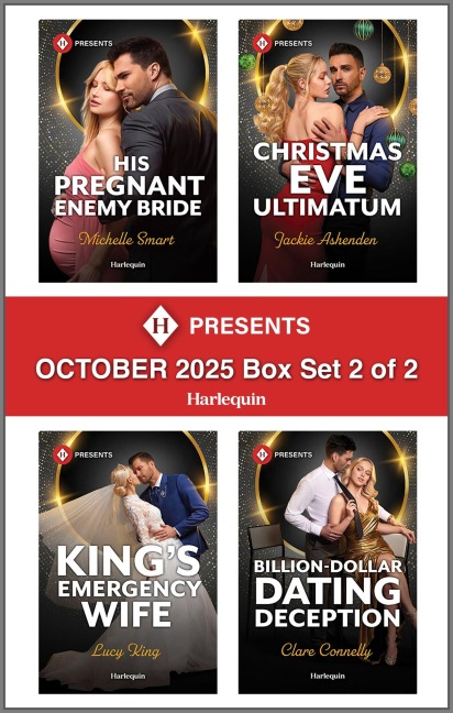Harlequin Presents October 2025 - Box Set 2 of 2 - Michelle Smart, Jackie Ashenden, Clare Connelly, Lucy King