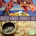 Cover-Bild zum Titel 'Die große Kinder-Hörbuch-Box' von 'Hans Chritian Andersen, Lewis Caroll, Daniel Dafoe, Jean De La Fontaine, Jonathan Swift'
